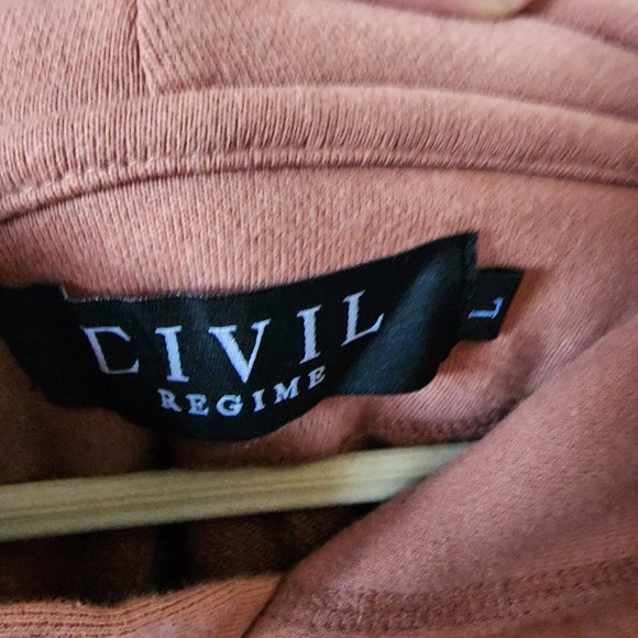 Civil Regime Distressed hoodie - Picture 5 of 7